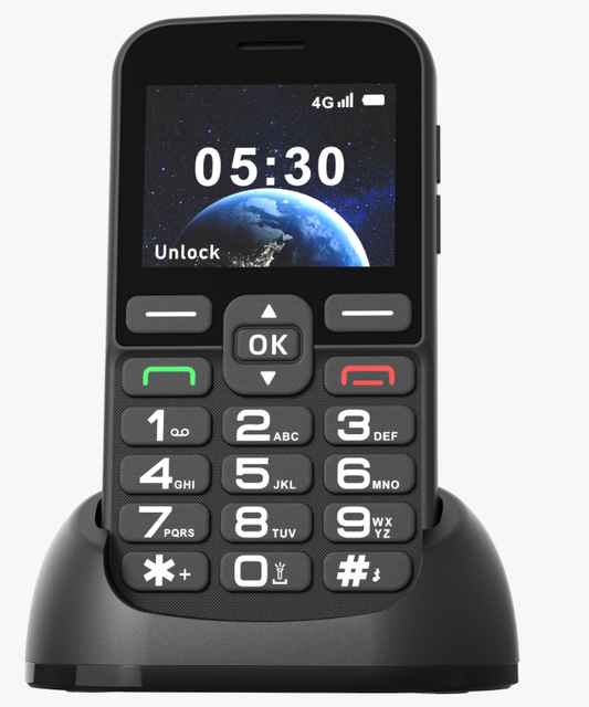 Factory  4G  Feature Phone  Big Button Senior  Phone with SOS Dual SIM Card Camera FM Multi Language Bar Phone