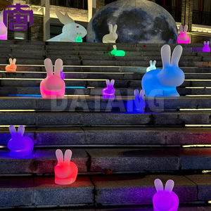 Outdoor Led 3d <b>Rabbit</b> Night Light Ip65 Festival Celebration <b>Lamp</b> For Home Decoration For Christmas And Halloween - Product Image 3