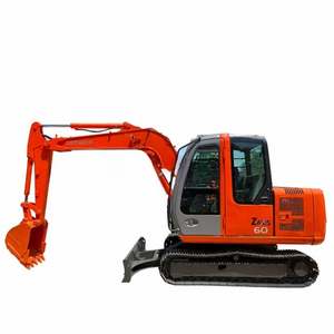 Excavadora HITACHI ZX60 de 6 Toneladas, 90% Nueva, Original con EPA y CE, Excavadora Usada HITACHI 60 en Venta, Mini Excavadora Hitachi Zx60 - Product Image 1