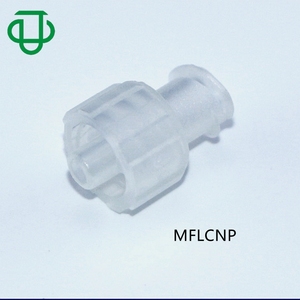 Adaptador Luer a Barb de Macho a Hembra, Conectores de Tubo Pequeños, Conexión Luer Lock de Plástico con Púas, Material PP, Color Natural - Product Image 3