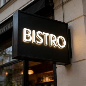 Customized Minimalist Fashionable RGB Rectangle Acrylic Stainless Steel Lightbox Billboard Indoor/Outdoor Advertising <strong>Box</strong> for - Product Image 4