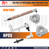 Kit de réparation de calage moteur 6 pièces, outil de calage double arbre à cames 16V pour Fiat 1.6 Zotye Langyue