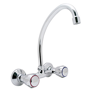 Robinets de <span class=keywords><strong>cuisine</strong></span> à l'ancienne Mélangeur de pont de <span class=keywords><strong>cuisine</strong></span> traditionnel Robinet de <span class=keywords><strong>cuisine</strong></span> mural - Product Image 1