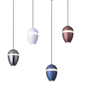 2023 vendita calda moderna semplice acrilico personalizzato anello decorativo lampadario rotondo soffitto appeso lampada a sospensione illuminazione interna