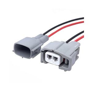 Cablaggio Automobilistico Personalizzato a 2 Vie, Assemblaggio Cablaggio Hooha, Connettori OEM 6189-0611 90980-11875, Rame Stagnato, Classificato 48V - Product Image 1