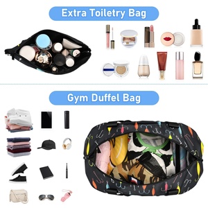 Best Selling Large Wet Dry Waterproof Duffel Wash <b>Bag</b> <b>Folding</b> Gym Travel Tote Zipper for Yoga Weekend Luggage - Product Image 4