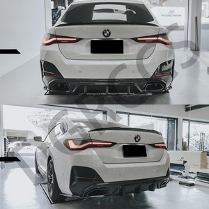 DGRCCS 4 Series G26 4-Door Coupe VS Style Carbon Fiber Polished <b>Rear</b> <b>Spoiler</b> 2021-2024 Tape - Product Image 2