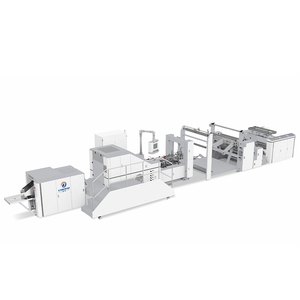 Máquina Automática para Hacer Bolsas de Papel con Fondo Cuadrado Chenqi <span class=keywords><strong>CQ</strong></span>-DC 230/550, para Fabricantes de Bolsas de Compra - Product Image 2
