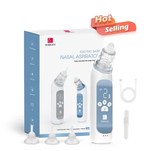 Aspirador nasal elétrico recarregável, aspirador nasal para bebês, crianças e adultos, recarregável, com sucção forte