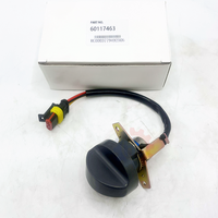 Pièces de rechange électriques pour excavatrice, bouton d'accélérateur 60117463 60117463LM 11S-49 pour SY55 SY65 SY75 SY135 SY215 SY235 SY245 SY335