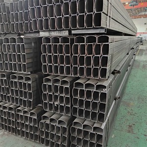ผลิตในประเทศจีน ASTM A53 ST52 ท่อเหล็กคาร์บอนเชื่อมรูปทรงพิเศษ รูปตัว D รูปทรงมะนาว ท่อเหล็กกลวง - Product Image 3