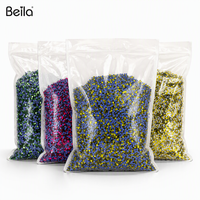 Lot de 70 000 strass thermocollants SS10 couleur Topaze Colorado clair pour costumes de danse