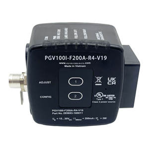Cabezal de Lectura Óptica Duradero de Alta Calidad PGV100I-F200A-R4-V19 24V para Sistema de Posicionamiento por Luz Incidente AGV RS-485 0.2mm - Product Image 2