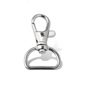 Fibbia di collegamento con testa a fune a bottone girevole fibbia per cani in lega di zinco gioielli appesi a mano - Product Image 3