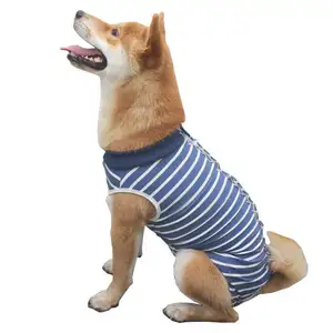 Camisa para recuperação de animais de estimação, camisa anti-lambedor para cães e gatos