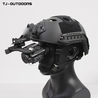 TJ-OUTDOORS L4G24 Dudukan NVG Bahan Aluminium Alloy Warna Hitam/Emas untuk PVS 15/18/31 & GPNVG18 Dudukan Teropong & Aksesoris
