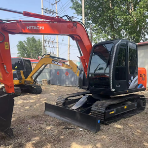 Hitachi เครื่องขุด7ton ZX70รถ ZX60 6ตันตีนตะขาบไฮดรอลิก - Product Image 1