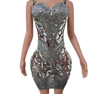 EW roduct 2023 V Eck cuello paghetti Trap trampa ocktail RESS leglegant legesigner lolothes hinhining equequines ryrystal omen INI Lub RESS - Product Image 5