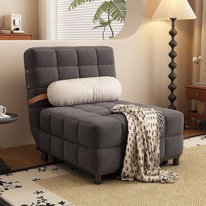 Ghế <span class=keywords><strong>sofa</strong></span> giường gấp gọn kiểu kem dành cho một người, tiện lợi, hiện đại, có thể kéo dài, đa năng, dùng được cho phòng khách - Product Image 6