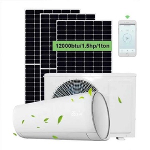 Tốt nhất năng lượng mặt trời điều hòa không khí năng lượng mặt trời Powered điều hòa không khí 12000BTU 18000BTU 24000BTU 1.5HP 2HP 3HP lai điện <span class=keywords><strong>ACDC</strong></span> - Product Image 2