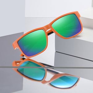 UV400 Colored TAC Lens Football Running Glasses Custom Logo High End Men Fishing Polarized Sport <b>Sunglasses</b> for Men - Product Image 2