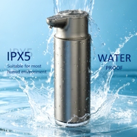 Distributeur automatique de savon de luxe pour la maison, en acier inoxydable 304, rechargeable par USB, OEM ODM, distributeur de savon automatique à capteur de bureau