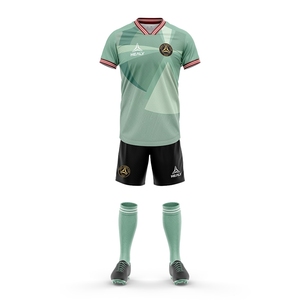 Uniforme de fútbol de alta calidad para hombres, camiseta de fútbol con corte automático de secado rápido, camiseta de sublimación de nueva temporada, servicio OEM - Product Image 1