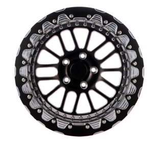 Rines Forjados Beadlock Personalizados <span class=keywords><strong>de</strong></span> 14-24 Pulgadas 5X112 5x120.65 5X114.3 para Carreras <span class=keywords><strong>de</strong></span> Arrastre, para Autos <span class=keywords><strong>de</strong></span> Carreras GMC Corvette Challenger - Product Image 1