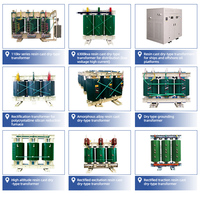 Transformateur de distribution de puissance à économie d'énergie de type sec en résine moulée OEM ODM, directement de l'usine, pour usage industriel