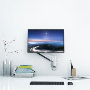 LCD wall mount arm VESA wall bracket Standard monitor stand (BEWISER W2S)