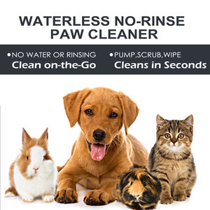 Custom Logo Natural Waterless No-rinse Dry Shampoo Foam With Silicon Brush for Pet Dog Paw Cleaner - Product Image 6