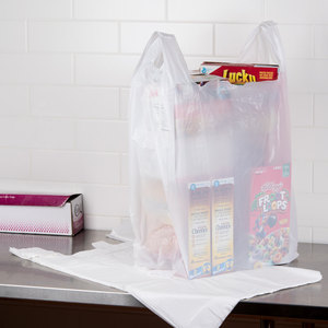 Biodegradable <b>Compostable</b> PE Shopping <b>Bag</b> with Vest Handle Customizable ISO Certified for Supermarket Food Packaging - Product Image 2