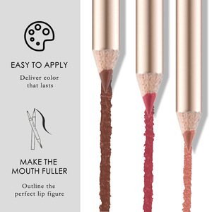 Single Head <b>Lip</b> Liner Neutral No Logo Waterproof Non Stick Cup Long Lasting Velvet <b>Lip</b> Liner Makeup - Product Image 3