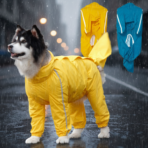उच्च गुणवत्ता थोक लोकप्रिय बड़े कुत्तों के लिए पालतू कुत्ता बरसाती कपड़े कुत्तों - Product Image 1