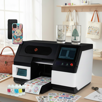 Nueva Impresora Portátil OEM/ODM Comercial A3 UV para Etiquetas/Tarjetas, Máquina de Inyección de Tinta Digital Multifuncional con Tinta Eco Solvente, Cabezal I3200 Personalizado