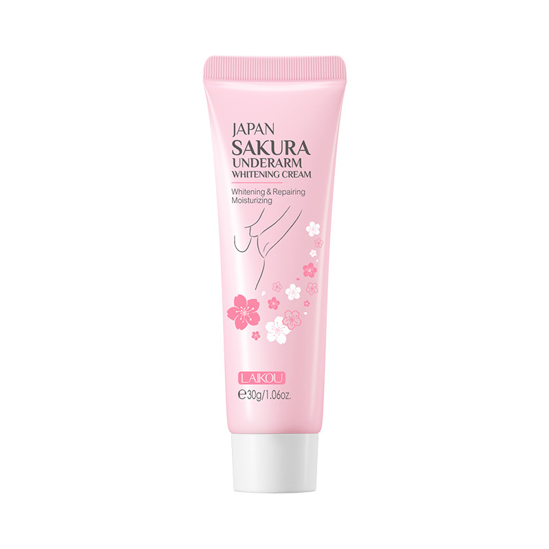 LAIKOU Moisturizing Sakura Armpit Whitening Cream - Brightening
