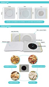 منتج جديد من لوازم الرعاية الصحية، لصقة المغناطيس للتنحيف بالطب الصيني للجمال وفقدان الوزن - Product Image 2