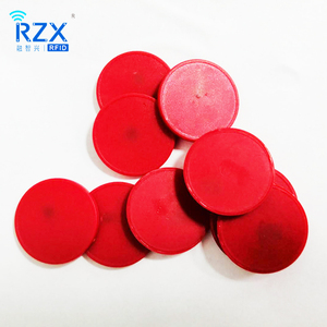 HF Mifare cổ điển 1K 13.56MHz RFID ABS đồng xu tag dính RFID Sticker - Product Image 6