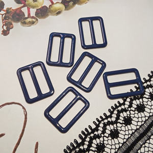 Haute qualité noir blanc couleur métal soutien-gorge crochets anneaux curseurs en gros Stock pour maillots de bain sous-vêtements accessoire de haute qualité - Product Image 5