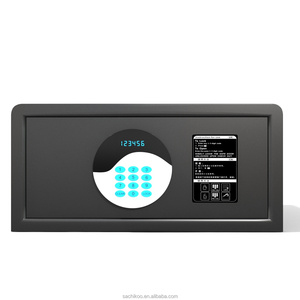 Cassaforte Elettronica per Hotel ZACE Nuovo Design, Cassetta di Sicurezza in Acciaio per Armi con Serratura a Chiave e Funzione Antincendio, Archiviazione Digitale Sicura - Product Image 2