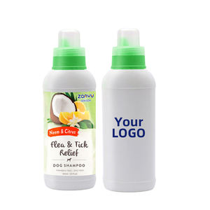 Champú <span class=keywords><strong>para</strong></span> Perros de Marca Blanca con Neem <span class=keywords><strong>y</strong></span> Cítricos, Alivio contra <span class=keywords><strong>Pulgas</strong></span> <span class=keywords><strong>y</strong></span> <span class=keywords><strong>Garrapatas</strong></span>, Sin Parabenos ni Colorantes, 592 ml, <span class=keywords><strong>para</strong></span> Marcas Mayoristas, OEM, ODM - Product Image 1