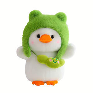 <strong>Cute</strong> and Soft Hat Stuffed Animal Duck Doll Birthday Gift for Children <strong>Plush</strong> <strong>Toys</strong>