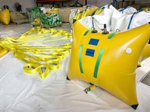 Airbag de flottabilité en PVC en forme d'oreiller Sinodiving pour le <span class=keywords><strong>sauvetage</strong></span> et le récupération sous-marins d'objets lourds, capacité 500 kg/1T/2T - Product Image 5