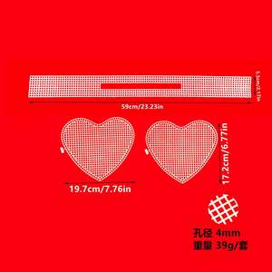 Hojas <span class=keywords><strong>de</strong></span> bordado <span class=keywords><strong>de</strong></span> lona <span class=keywords><strong>de</strong></span> plástico, hojas <span class=keywords><strong>de</strong></span> malla blanca para manualidades tejidas bordadas <span class=keywords><strong>de</strong></span> costura DIY - Product Image 2