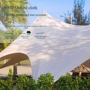 Tienda de Campaña Tipo Canopy para Camping, Modelo Three Peak, Double Peak, Single Peak, Cloud <span class=keywords><strong>Summit</strong></span>, Portátil, para Exteriores, Protección Solar, Impermeable - Product Image 5