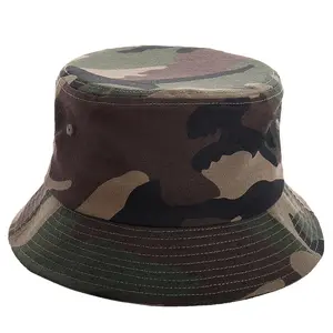 Custom Embroidered Men Women Summer Cotton Fisherman Bucket Hats With Customized Embroidery Logo