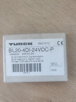 Module de contrôle industriel FB BL20-4DI-24VDC-P avec communication RS485 pour la programmation PLC