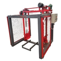 Machine automatique de fabrication de blocs de ciment et de béton QTJ4-25 avec PLC et pompe hydraulique pour la production de pavés