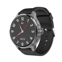 Reloj Inteligente Android 4G para Personas Mayores, Pantalla AMOLED HD de 1.6 Pulgadas con Cámara Giratoria, GPS SOS, Monitor de Salud con Posicionamiento Preciso, Dorado