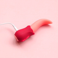 Silikon Sextoy Zungen-Leck-Vibrator für Frauen Sexspielzeug Orgasmischer Weiblicher Masturbator Nippel-Massagegerät Klitoris-Stimulator